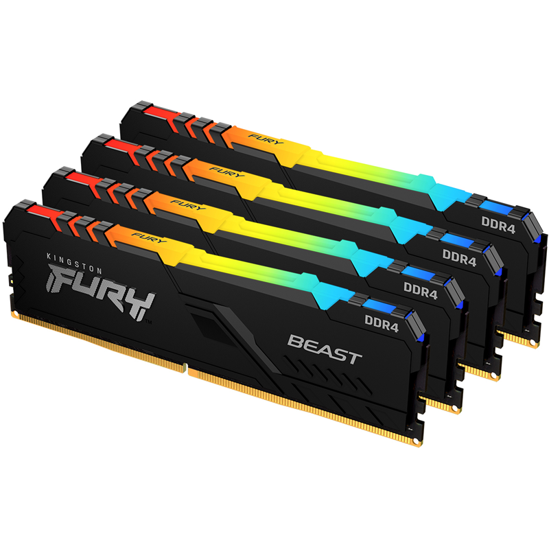 Оперативная память kingston fury beast black